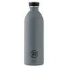 günstig kaufen 24Bottles Trinkflasche 1,0l Stone Finish Dunkelgrau Mit Urbandeckel 8